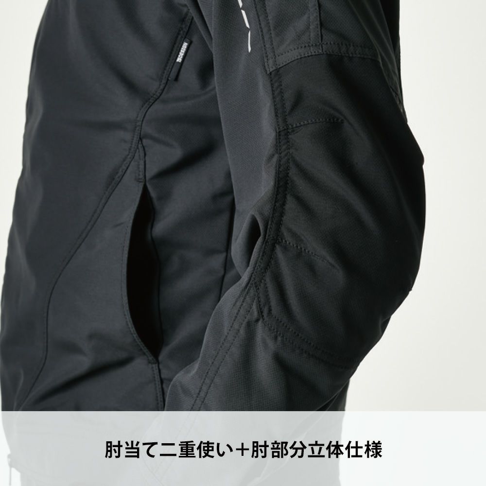 ブラック×チャコールグレー