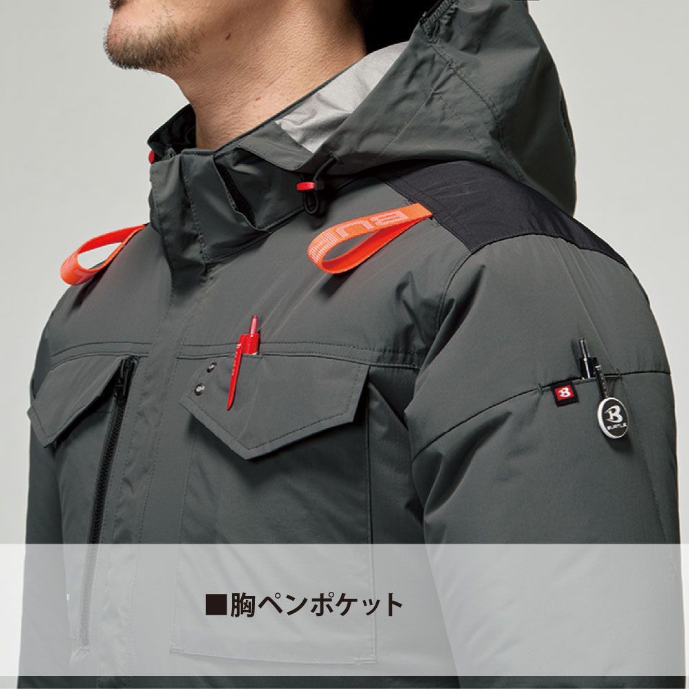 AC2106 エアークラフト 半袖ブルゾン バートル BURTLE 空調作業服 熱中