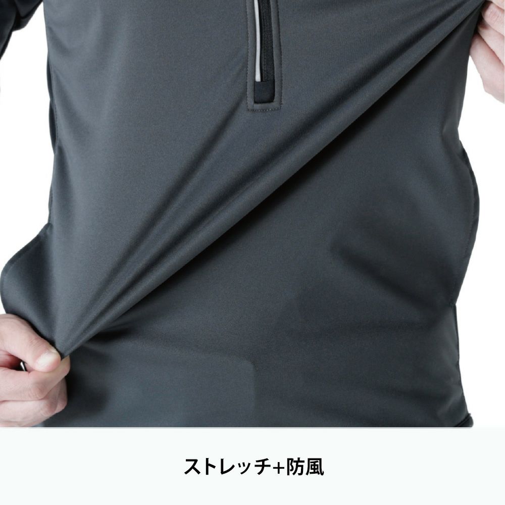 ブラック×チャコールグレー