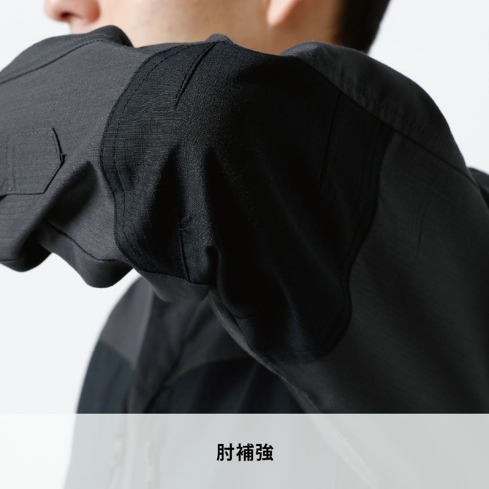 92 ブラック×チャコールグレー