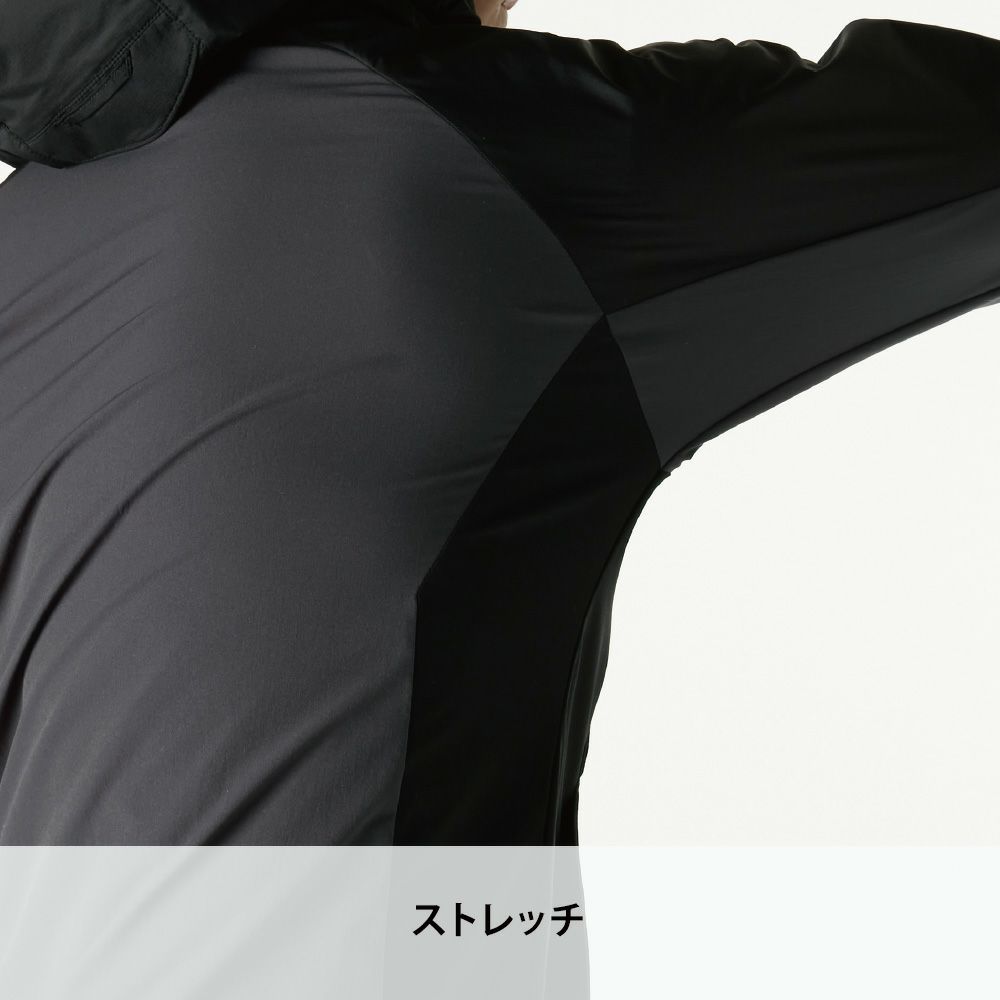 ブラック×チャコールグレー