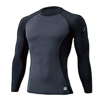 ブラック×チャコールグレー