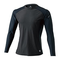 ブラック×チャコールグレー