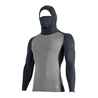 チャコールグレー×シルバーグレー