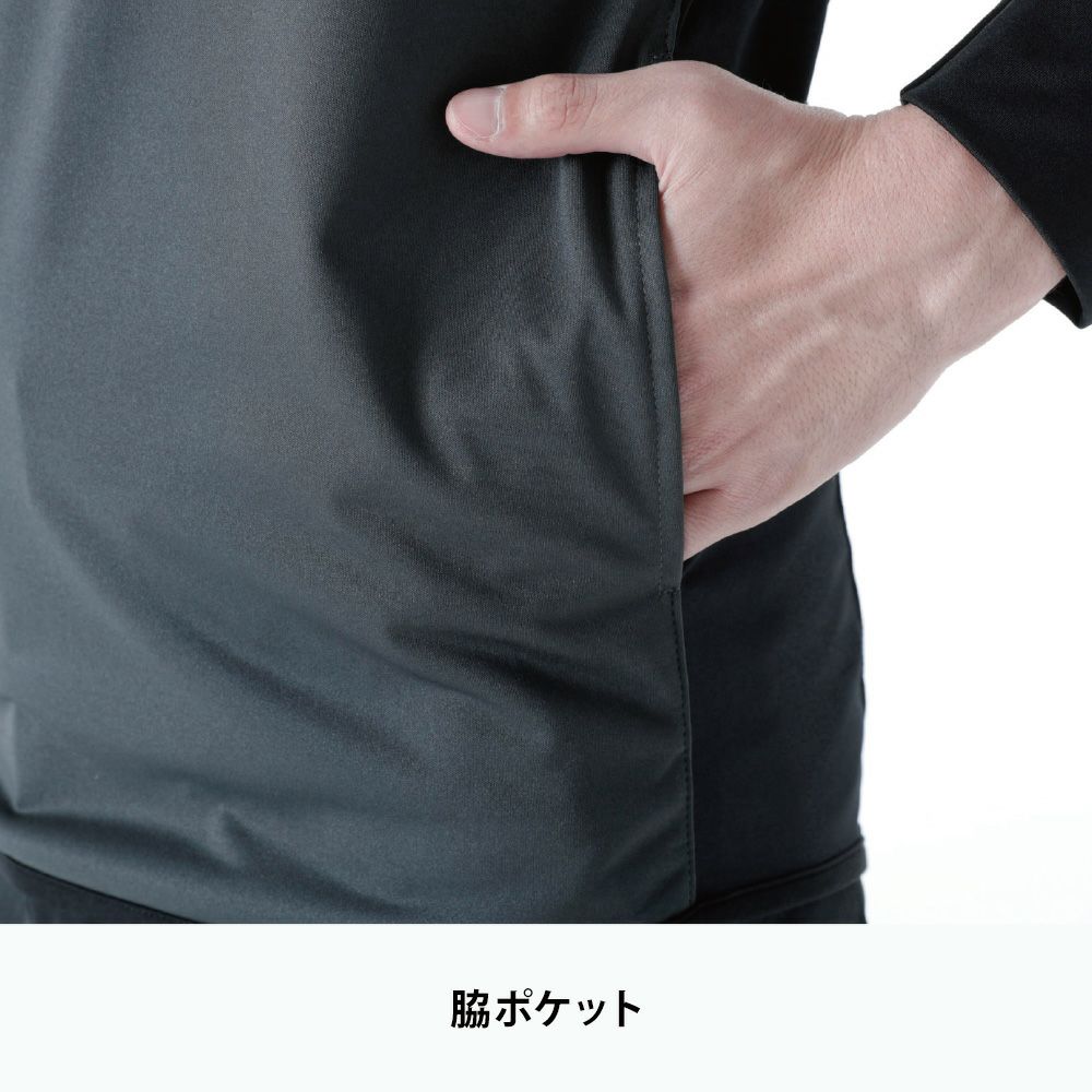 ブラック×チャコールグレー