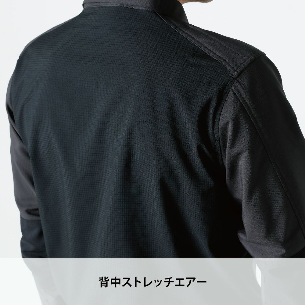 92 ブラック×チャコールグレー