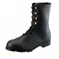 【即納】AS23 安全靴 編上 ワイド 耐圧迫性 耐衝撃吸収性 JIS規格 革