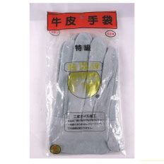 【即納】 白馬印 旭物産 日本製 特級皮手 二度オイル加工 皮手袋 作業手袋 作業着 作業服