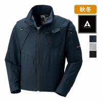 0334 The tough ダブルストレッチジャケット ATACKBASE アタックベース 3D スリムスタイル 軽量 ポリエステル100 作業服 作業着