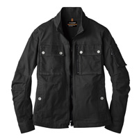 0734 ストレッチ長袖ブルゾン atackbase アタックベース ストレッチ スリムスタイル 製品洗い 作業服 作業着