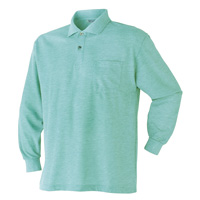 202015 長袖ポロシャツ ATACKBASE アタックベース 胸ポケット 作業着 作業服