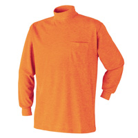 303015 ハイネック ATACKBASE アタックベース ロン T 長袖 胸ポケット 作業着 作業服