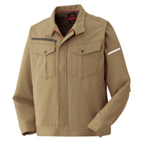 35054 ストレッチ長袖ブルゾン ATACKBASE アタックベース 裏面 JIST8118 帯電防止 作業着 作業服