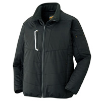 3851 防風中綿ストレッチ ジャケット ATACKBASE アタックベース 防寒 反射プリント 作業着 作業服