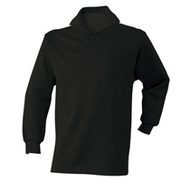 45015 裏起毛ポロシャツ ATACKBASE アタックベース 長袖 ピリング防止加工 作業着 作業服