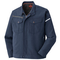 45034 ストレッチ長袖ブルゾン ATACKBASE アタックベース JIST-8118 スリムスタイル 帯電防止 制電 作業着 作業服