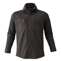 5516 長袖シャツ ATACKBASE アタックベース 微起毛 作業着 作業服