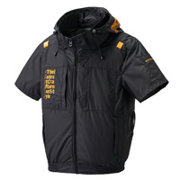 【一部即納】7745 The tough 空調風神服 チタン 半袖 ジャケット フルハーネス 対応 ATACKBASE アタックベース 裏チタン 作業着 作業服