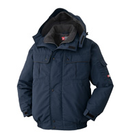 7851 防水防寒ブルゾン ATACKBASE アタックベース フード 反射パイピング 耐水 透湿 作業着 作業服