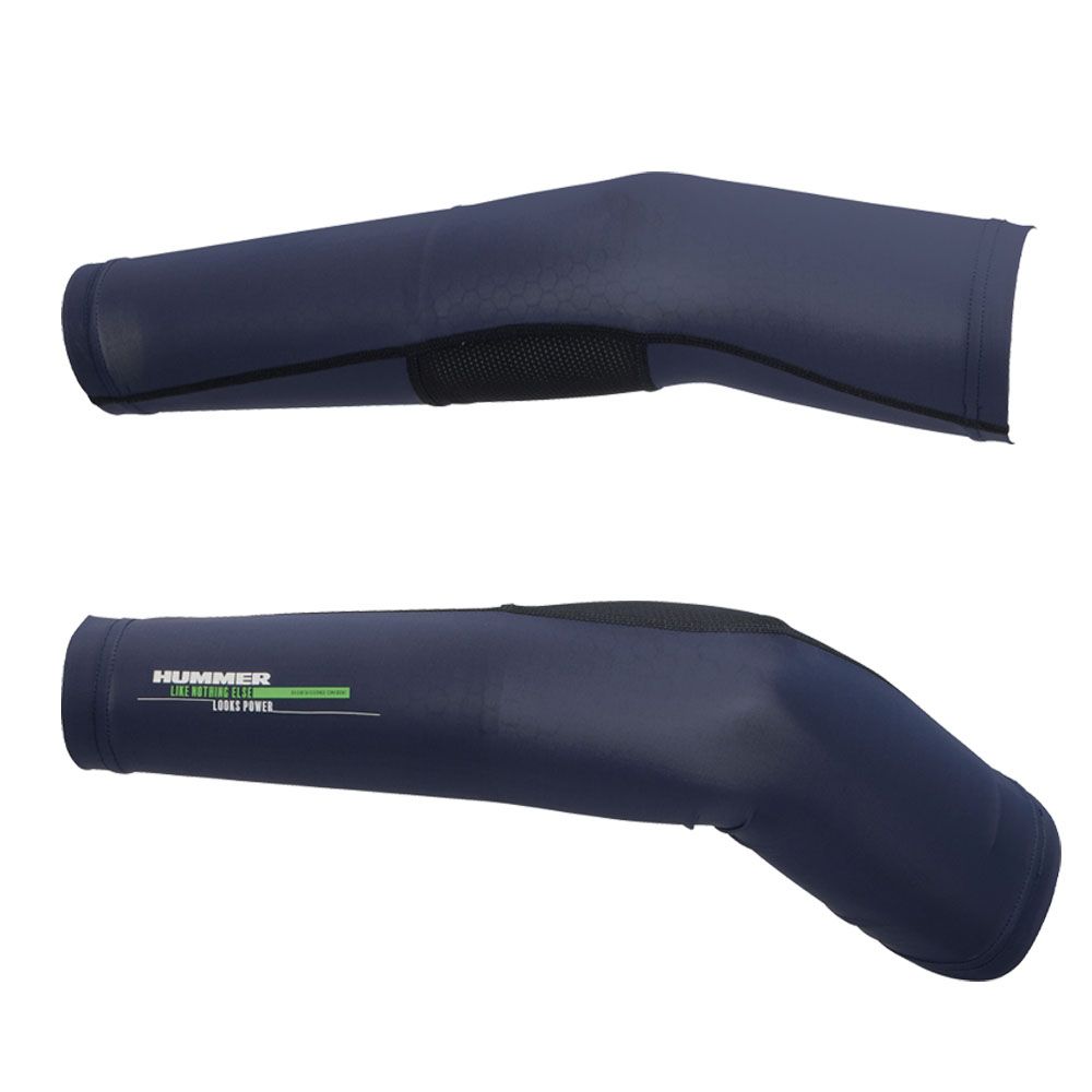 908575 HAMMER キシリフォースアームガード 接触冷感生地 冷感メッシュ キシリトールプリント 作業服 作業着