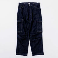 【即納】2702-08 デニムカーゴパンツ SOWA 桑和 ビームス BEAMS 作業服 作業着 カジュアル デニムパンツ