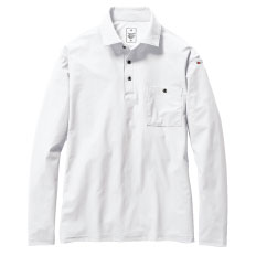 235 長袖ポロシャツ バートル 作業着 ポロシャツ ナイロン