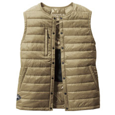 【一部即納】3254 ダウンベスト バートルBURTLE  作業着 作業服  サーモクラフト対応 コンパクトベスト インナークルーベスト