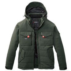 【一部即納】5050 防寒ジャケット バートル BURTLE 作業着 作業服 防風性 撥水性 耐久性 NEW フルハーネス対応 電熱パッド対応 ミリタリールックス ハイブリッド防寒