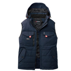 【一部即納】5054 防寒ベスト バートル BURTLE 作業着 作業服 防風性 撥水性 耐久性 NEW フルハーネス対応 電熱パッド対応 ミリタリールックス ハイブリッド防寒