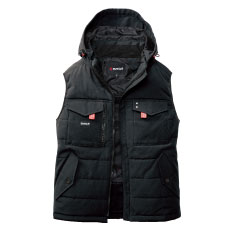 【一部即納】5054 防寒ベスト バートル BURTLE 作業着 作業服 防風性 撥水性 耐久性 NEW フルハーネス対応 電熱パッド対応 ミリタリールックス ハイブリッド防寒