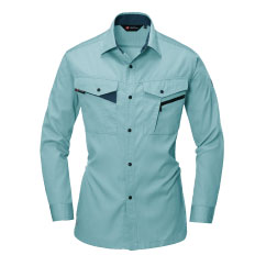 6023 長袖シャツ バートル 作業着 作業服 ユニフォーム 制電ケア 春夏対応