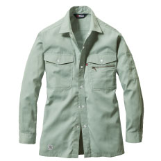 長袖シャツ 620 BURTLE バートル SDGs ECO エコ リサイクル素材 エコマーク 作業着 作業服