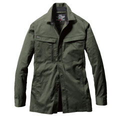 6215 長袖シャツ バートル ストレッチ 作業着 作業服 SDGs対応