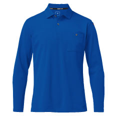 【一部即納】665長袖ポロシャツ バートル 作業着 作業服 吸収速乾 鹿の子 ドライメッシュ BURTLE