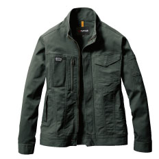 【即納※ネイビー・ミルスグリーン・アッシュ】 バートル BURTLE 681 ブルゾン クレイジーストレッチ 秋冬 作業服 作業着 2023年新作 コットン素材 防縮性