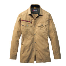 7045長袖シャツ バートル 作業着 作業服 スタイリッシュ ユニセックス