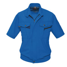 7062 半袖ブルゾン バートル 作業着 作業服 ベーシック ソフトトロピカル 春夏