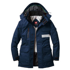 7211 防寒コート BURTLE バートル 作業着 大型フード付き 男女兼用 軽量 防風