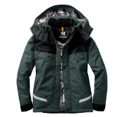 【一部即納】7610防水防寒ジャケット バートル 作業着 作業服 大型フード 防水