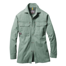 8035 長袖シャツ バートル 作業着 作業服 チノクロス 綿 綿100%BURTLE