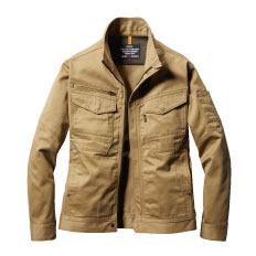 8101ブルゾン バートル 作業着 作業服 綿の耐久性を高めた高密度肉厚綿ツイル採用！　ハード環境でタフに機能する！！