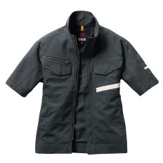 半袖ジャケット 9096 BURTLE バートル SDGs 吸汗速乾 リサイクル ECO 制電 ストレッチ 作業着 作業服