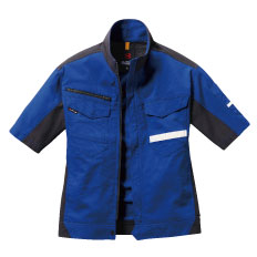 半袖ジャケット 9096 BURTLE バートル SDGs 吸汗速乾 リサイクル ECO 制電 ストレッチ 作業着 作業服