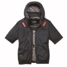 【即納】AC2096  エアークラフト 半袖ブルゾン バートル BURTLE 空調作業服 熱中症対策 作業着 ハーネス対応 2026年モデル 新作 山 アウトドア 釣り　ゴルフ AIRCRAFT 春夏 サイドバックファン