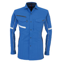 長袖シャツ A-7078 コーコス ストレッチ JIS T 8118 反射 ひんやり 作業着 作業服