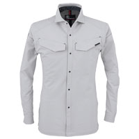 長袖シャツ A-9188 コーコス JIS T8118 軽量 ストレッチ 反射 ひんやり 作業着 作業服