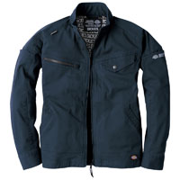 【即納※ネイビー、シルバー、ブラック、M～LL】ストレッチジャケット d-2880 ディッキーズ ストレッチ 作業着 作業服