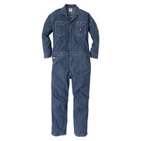 【インディゴ・グラファイトのM-3XLは即納】D-696 Dickies ディッキーズ つなぎ 作業着 メンズ レディース デニムツナギ