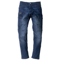 【一部即納】デニムストレッチ カーゴパンツ GR-3515 CO-COS コーコス 速乾 作業着 作業服