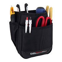 【即納】DT-02S-BK DT2段腰袋 黒 DT 三共コーポレーション 腰袋 ツール 工具 作業着 作業服